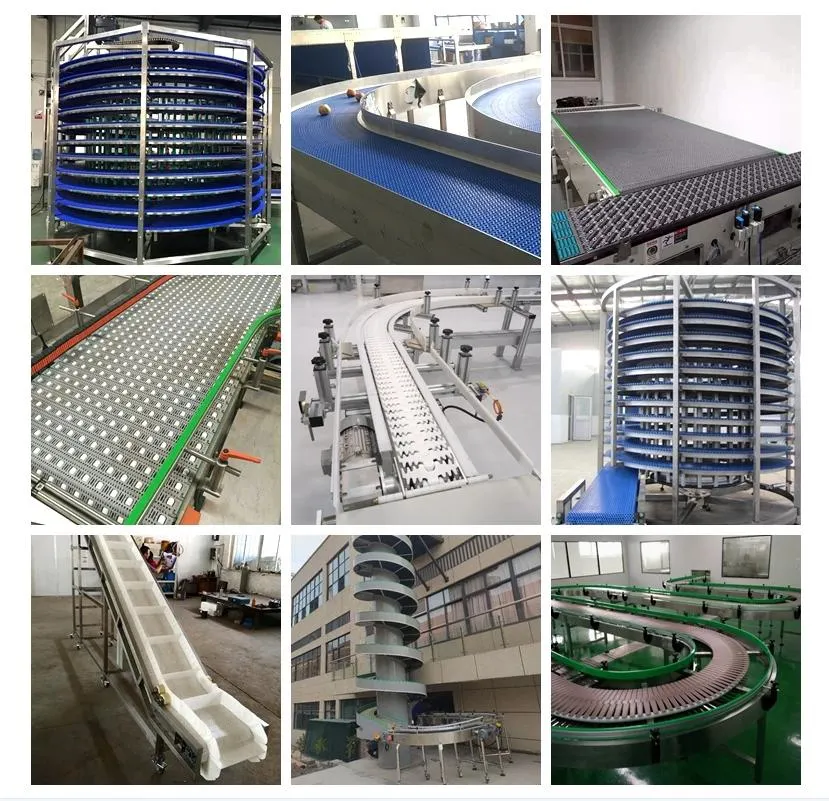 Electric Food Conveyor Belt Packing Line PU Belt Conveyor System