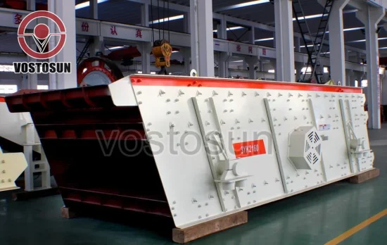 Vostosun Sand Production Line Crushing and Screening Plants Vibrating Screen