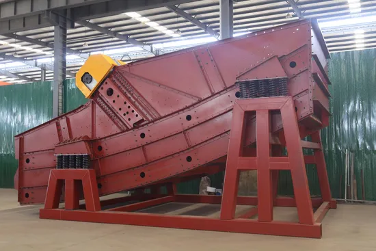Vibrating Processing Mining Machinery Equipment Mineral Banana Screen Machine